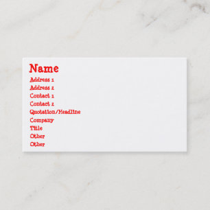 Santa Claus with Beard Christmas Emoticon Business Card