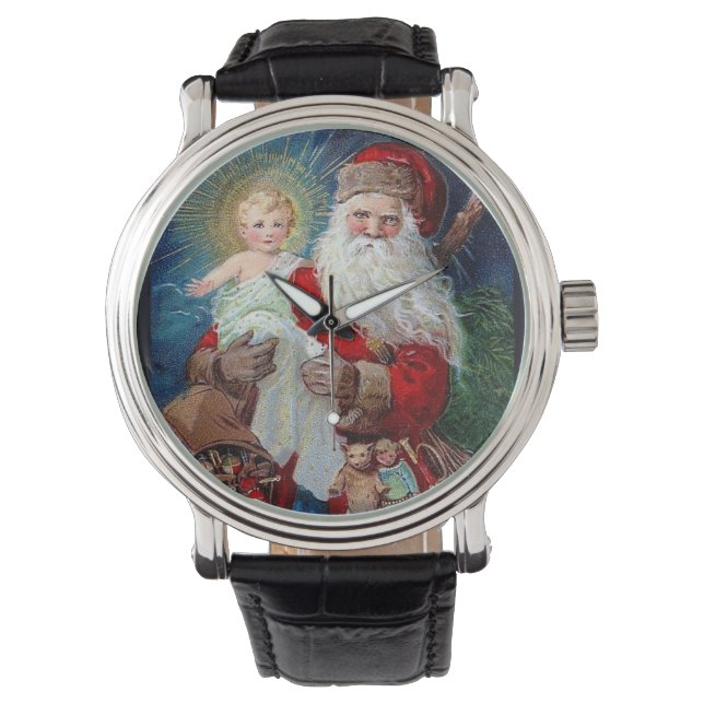 Santa Claus with Christ Child Watch (Front)