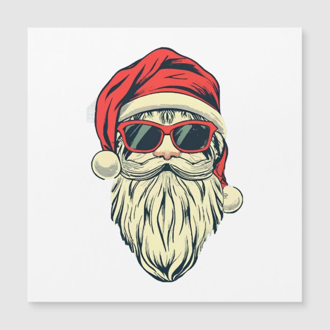 santa claus with glasses (Front)
