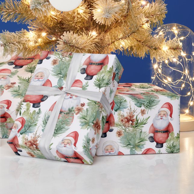 Santa Claus  Wrapping Paper (Holidays)
