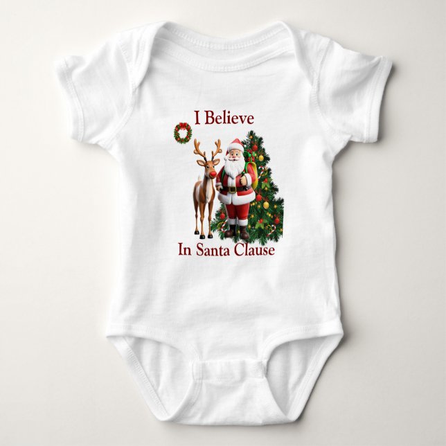 Santa Clause baby top (Front)