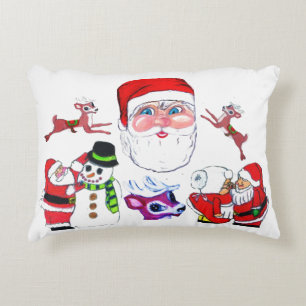 SANTA CLAUSE COLLAGE pillow