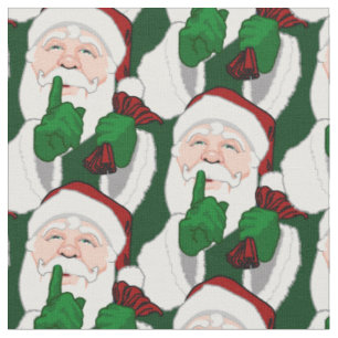 Santa Clause Fabric Santa Christmas Fabrics Custom