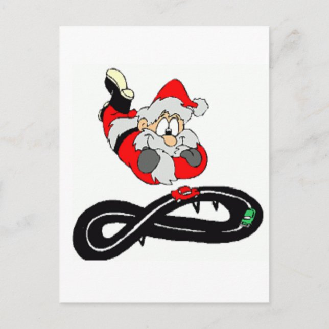 Santa Clause Holiday Postcard (Front)