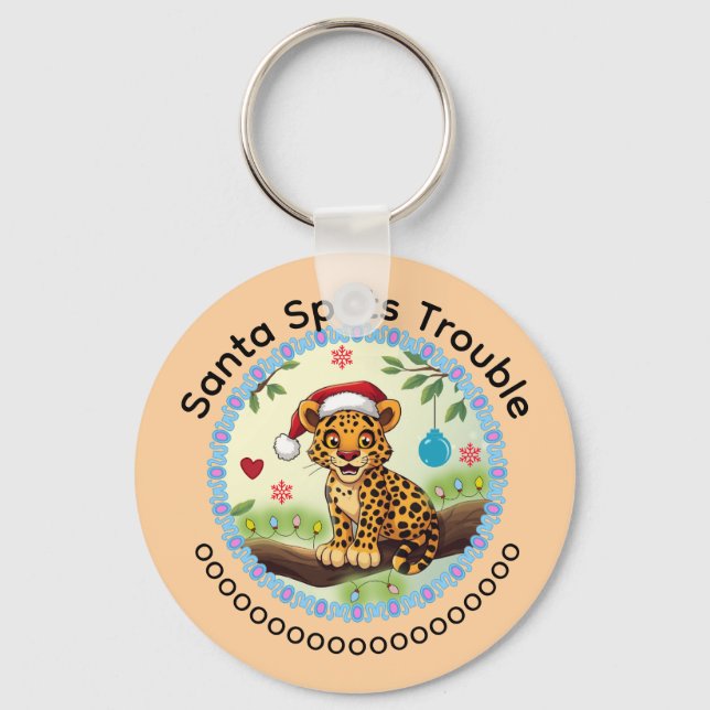 Santa Clause Keychain (Front)