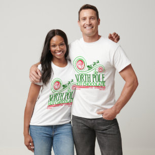 Santa Clause North Pole Hot Chocolate T-Shirt