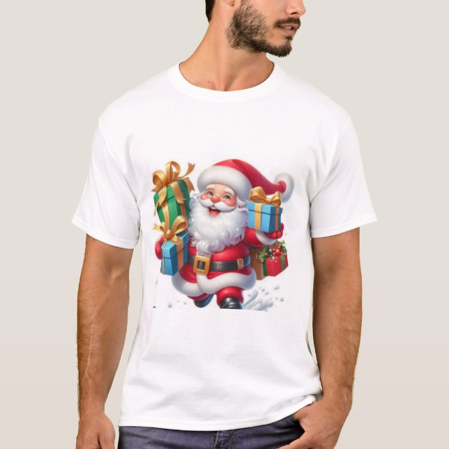 Santa clause t shirt  (Front)