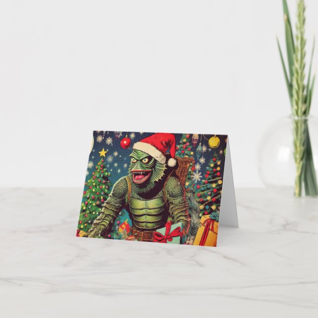 Santa Claws Card (Front)
