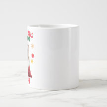 Santa Claws Cat Christmas Specialty Mug 