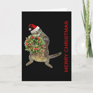 Santa Claws Holiday Card