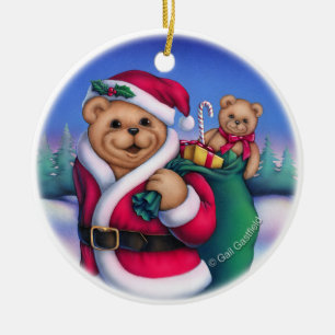 Santa Claws Ornament