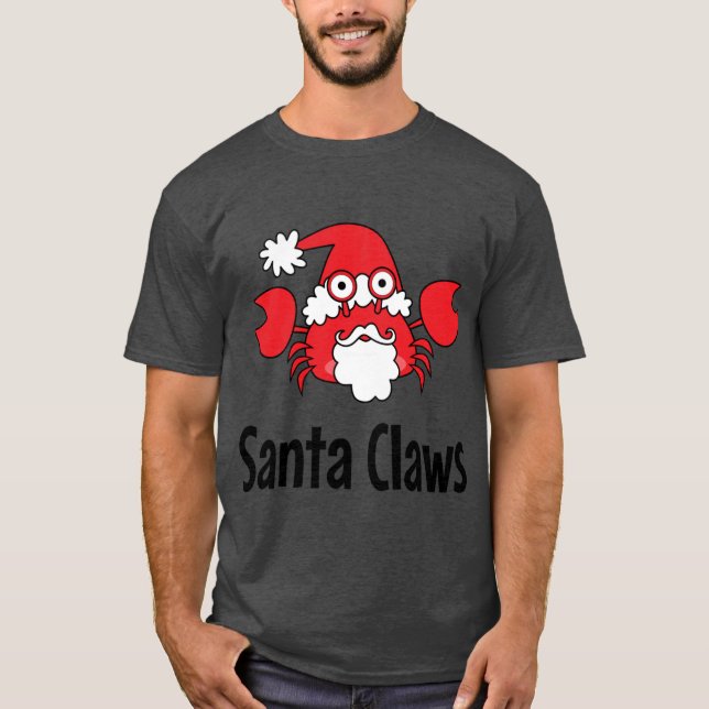 Santa Claws Oversized T-Shirt (Front)