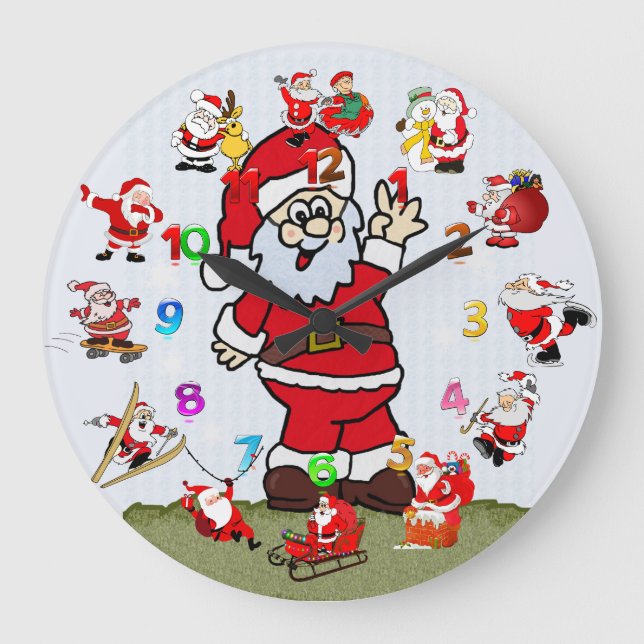 Santa Clock (Front)