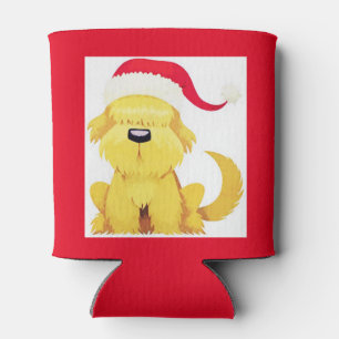 SANTA CLOSE PUPPY IS COMING TO TOWN CAN COOLER