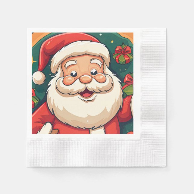 Santa Clouse  Napkin (Front)