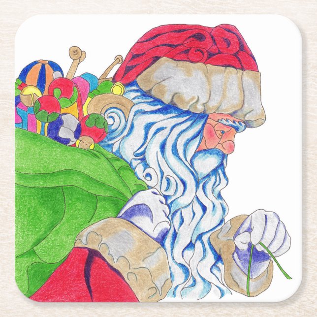 Santa Coaster (Front)