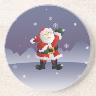 Santa Coaster