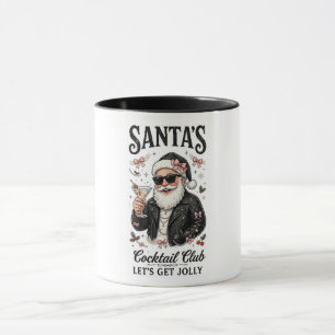 Santa Cocktail Club  Mug