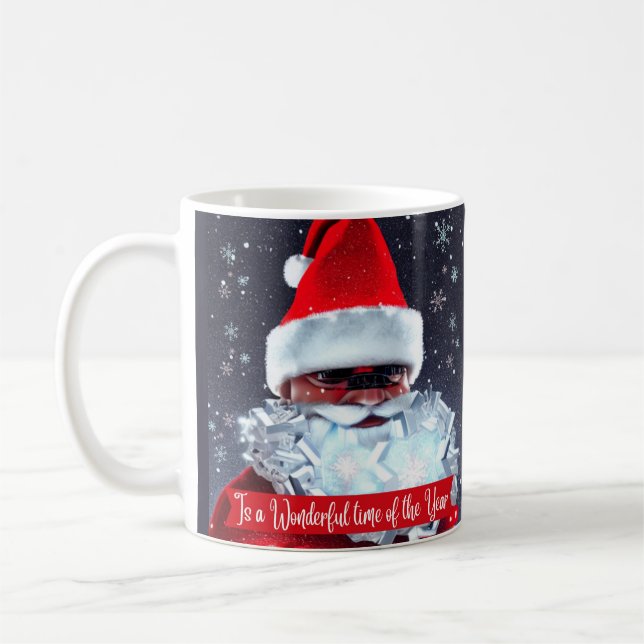 SANTA COFFEE MUG (Left)
