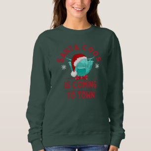 Santa Coos is Coming to Town Sweatshirt