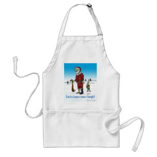 Santa Corpse Zombie Standard Apron