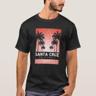 Santa Cruz California Ca Retro Vintage Surfer  4 T-Shirt