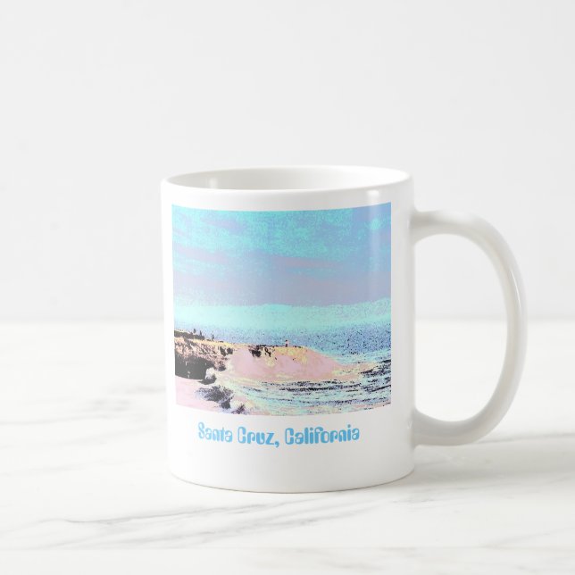 Santa Cruz, California Coffee Mug (Right)