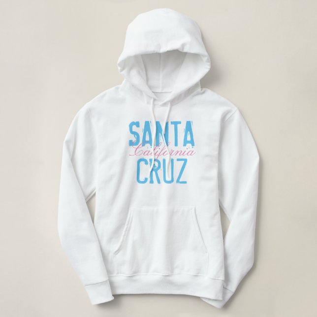 Santa Cruz California Hoodie (Design Front)