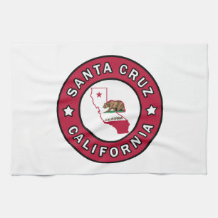 Santa Cruz California Kitchen Towel