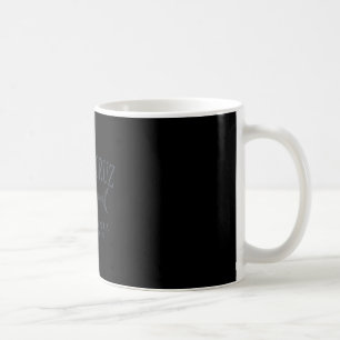 Santa cruz california retro slate art fishing  coffee mug