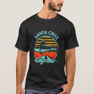 Santa Cruz California Retro Vintage Sunset 70s 197 T-Shirt