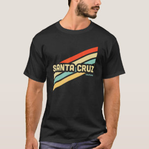 Santa Cruz California Retro Vintage Sunset Design T-Shirt