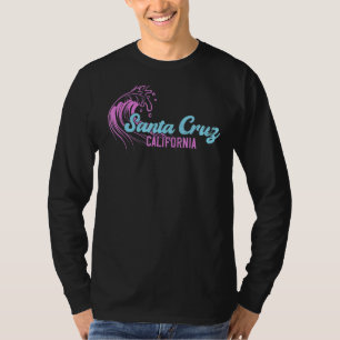Santa Cruz California Retro Vintage Surfing T-Shirt