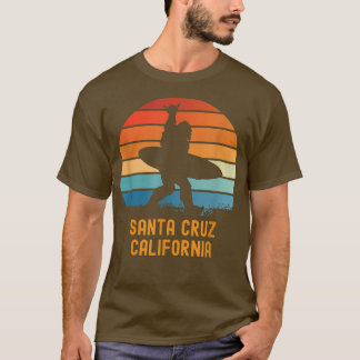 Santa Cruz  California Sasquatch Souvenir  T-Shirt