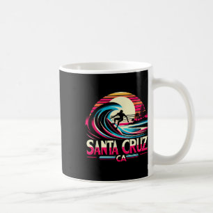 Santa Cruz California Surfing Coffee Mug