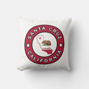 Santa Cruz California Throw Pillow