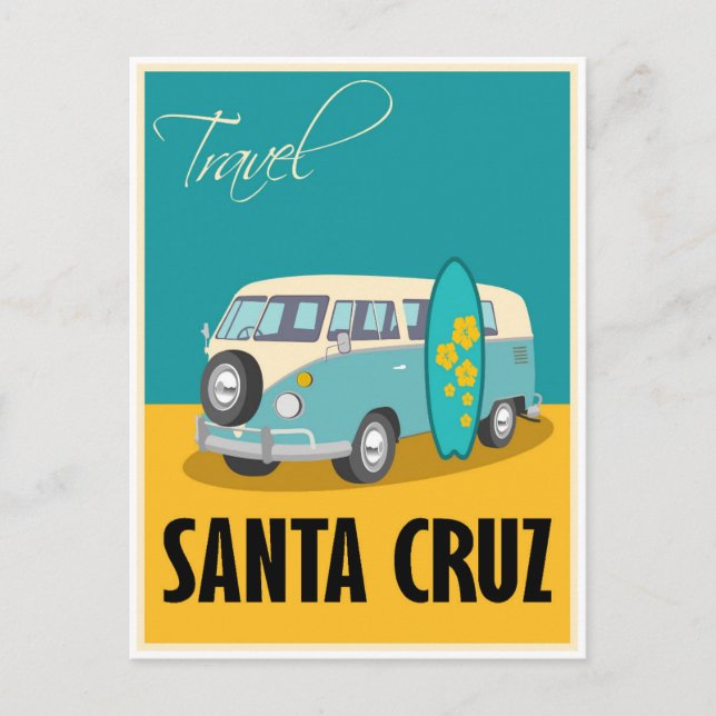 Santa Cruz California Travel  Postcard (Front)