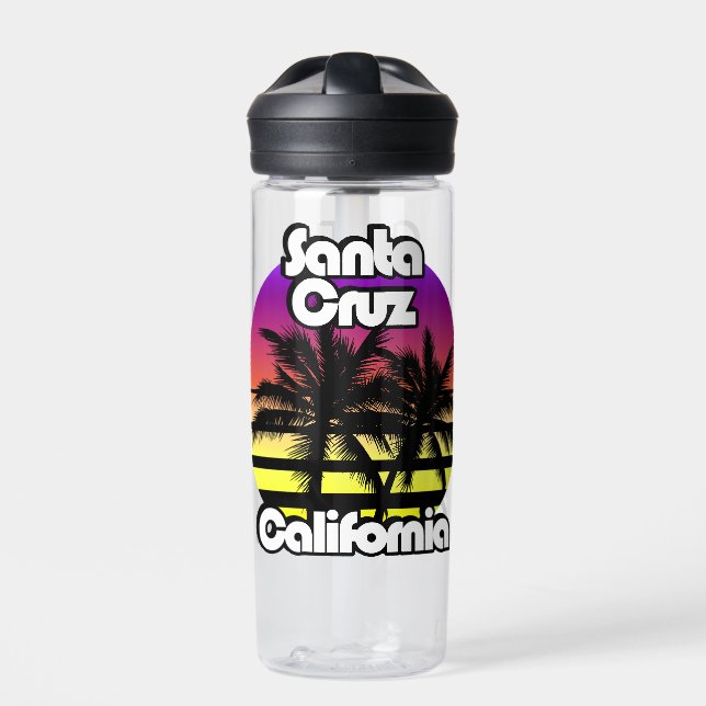 Santa Cruz California Water Bottle (Front)