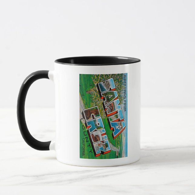 Santa Cruz County, California Mug (Left)