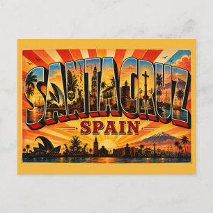 Santa Cruz de Tenerife Spain Carnival Postcard