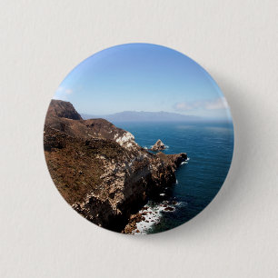 Santa Cruz Island 2 Inch Round Button