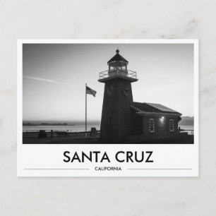 Santa Cruz Lighthouse UCSC Gift Idea Going Away Postcard
