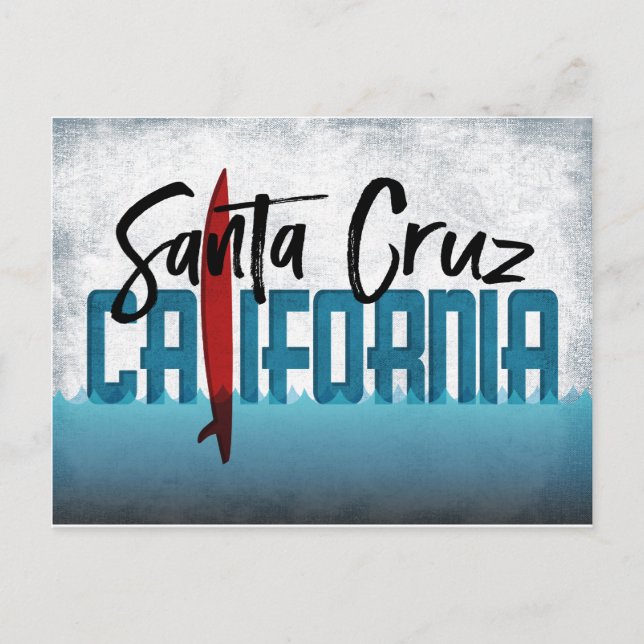 Santa Cruz Postcard California Surfboard (Front)