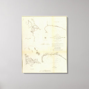 Santa Cruz, San Simeon, Coxo, San Luis Obispo Canvas Print