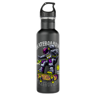 Santa Cruz Skateboard Retro Vintage Astronaut Spac 710 Ml Water Bottle