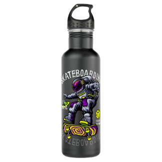 Santa Cruz Skateboard Retro Vintage Astronaut Spac 710 Ml Water Bottle