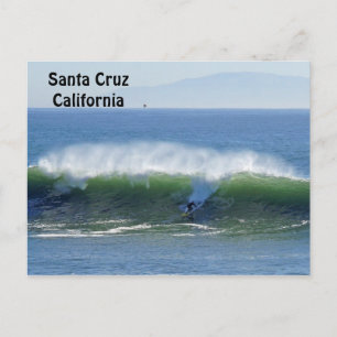 Santa Cruz Surfer Postcard