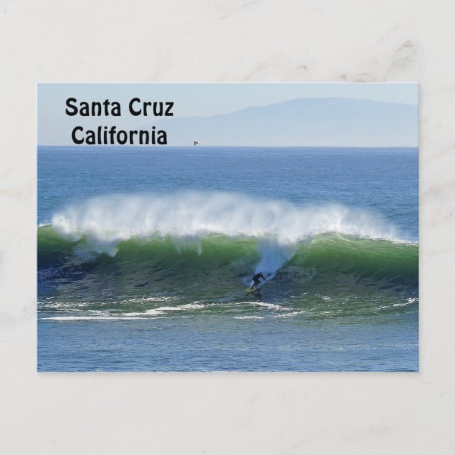 Santa Cruz Surfer Postcard (Front)