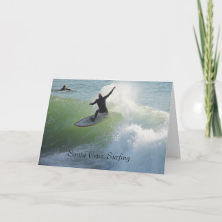 Santa Cruz Surfing Card
