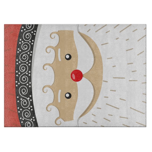 Santa Cutting Board (Front)